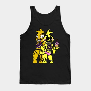 FNAF - Chica and Chica Tank Top